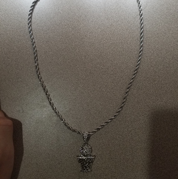 NWT Mens Urban Fashion Basketball Necklace - Picture 7 of 7